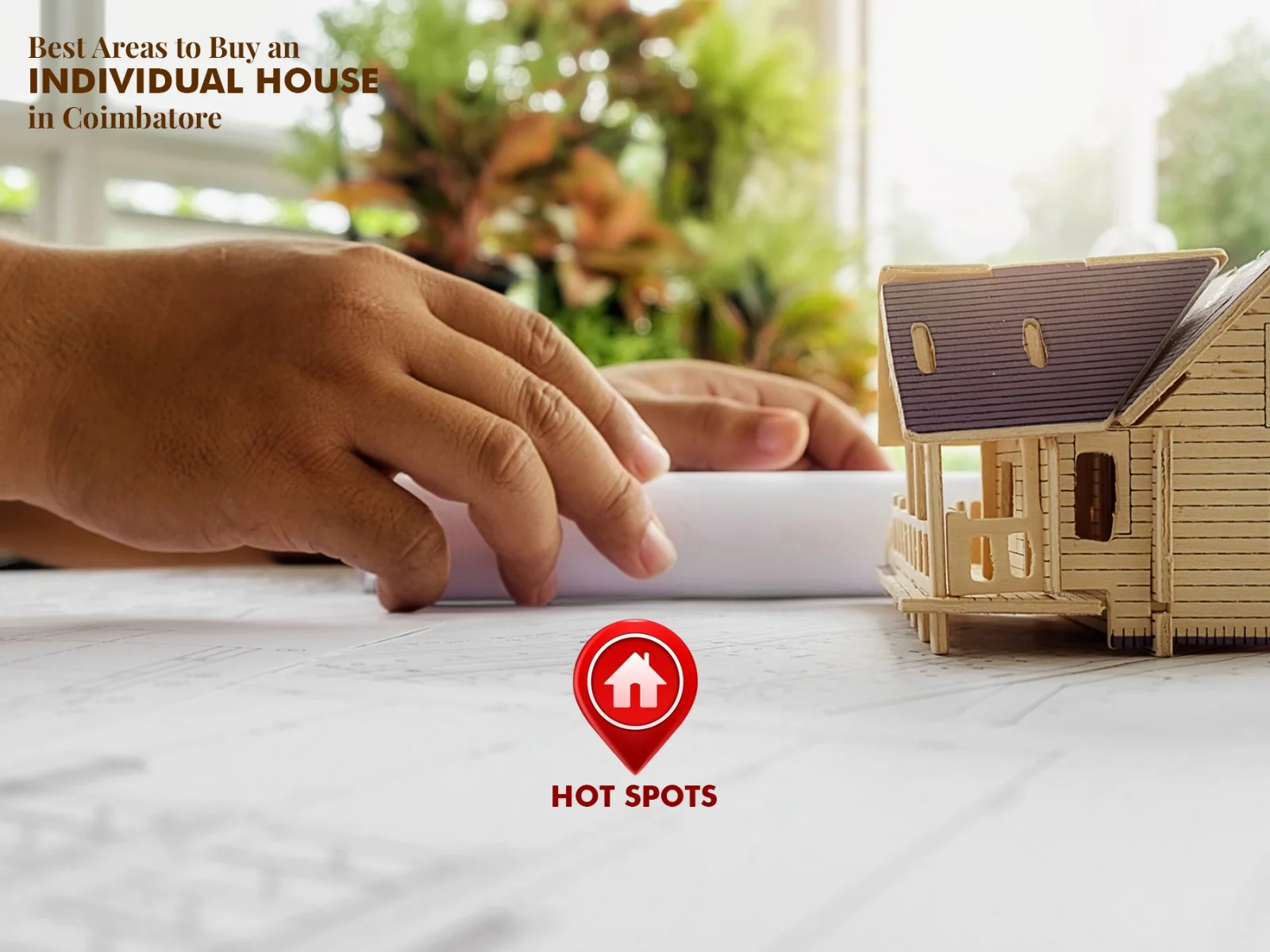 Modern individual houses in Coimbatore, showcasing attractive architecture and comfortable residential living.